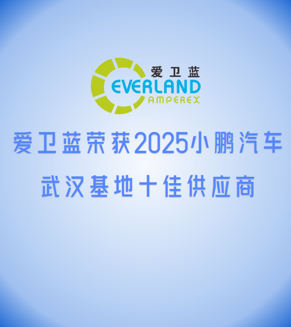 爱卫蓝荣获2025小鹏汽车武汉基地十佳供应商